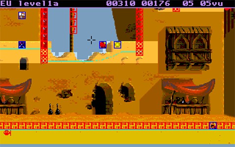 A screenshot of tUME with a level from Aladdin loaded up.
